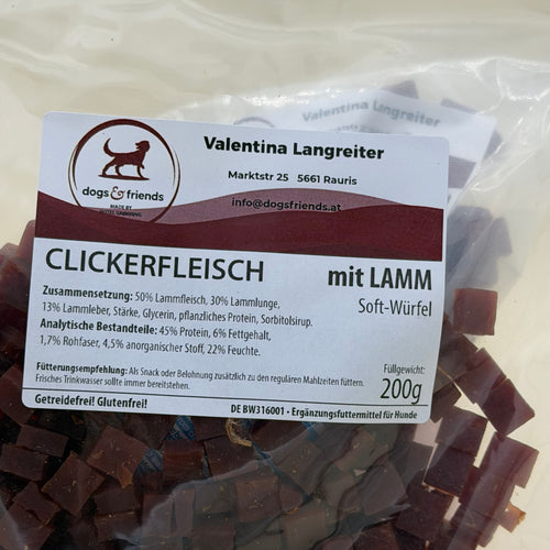 Clickerfleisch Lamm