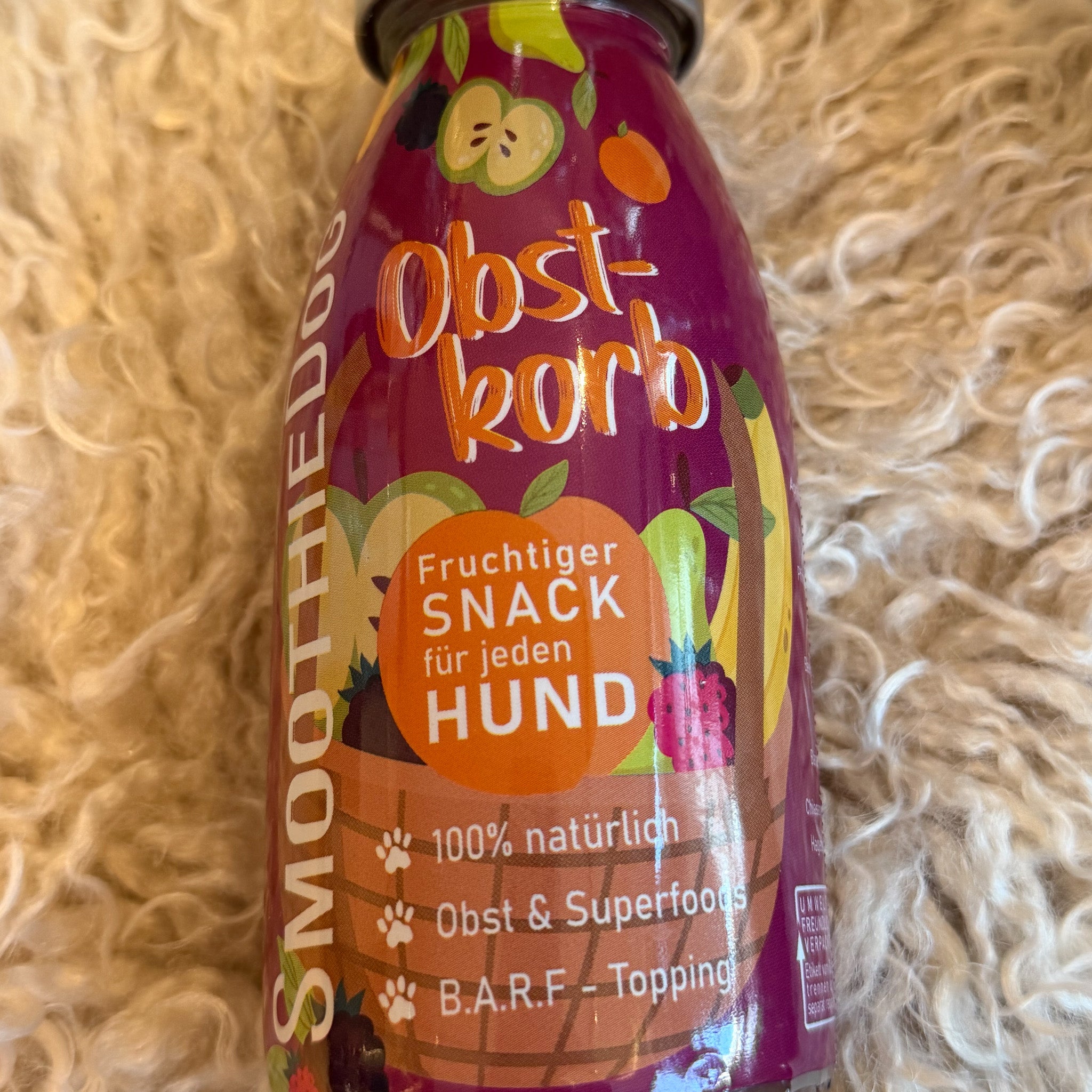 Obstkorb (Fruchtsnack für jeden Hund)