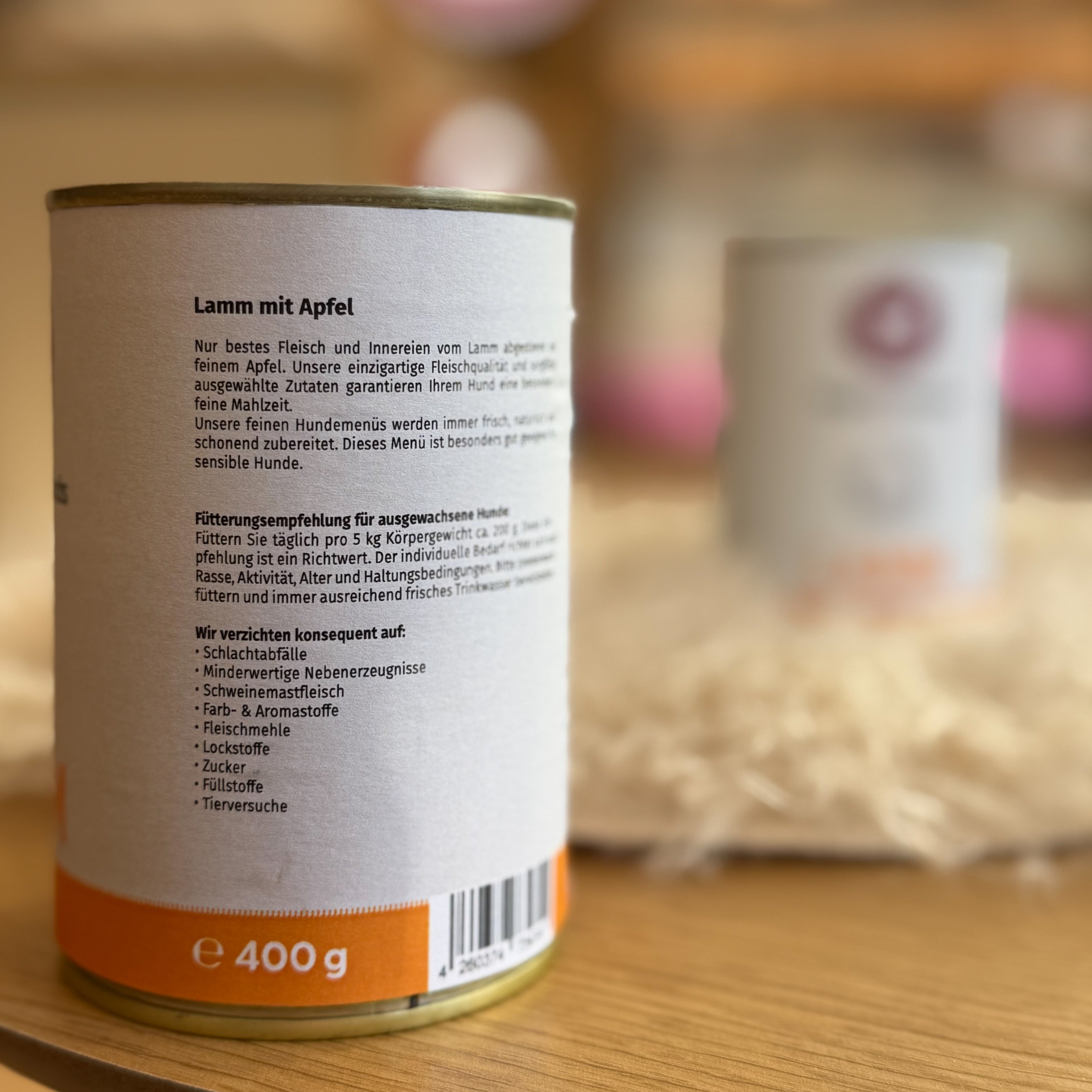 dogs&friends Lamm mit Apfel