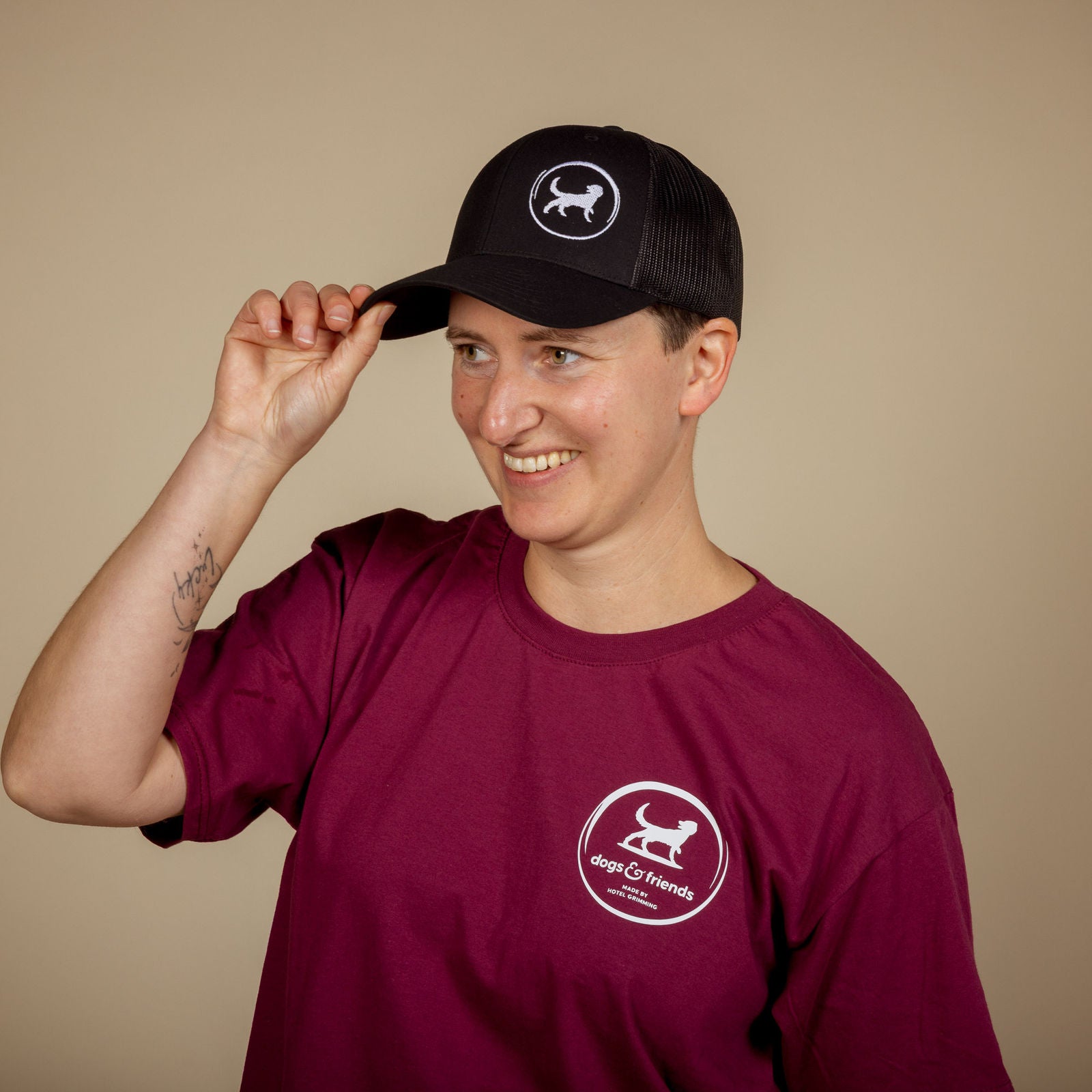Retro Cap – dogs & friends