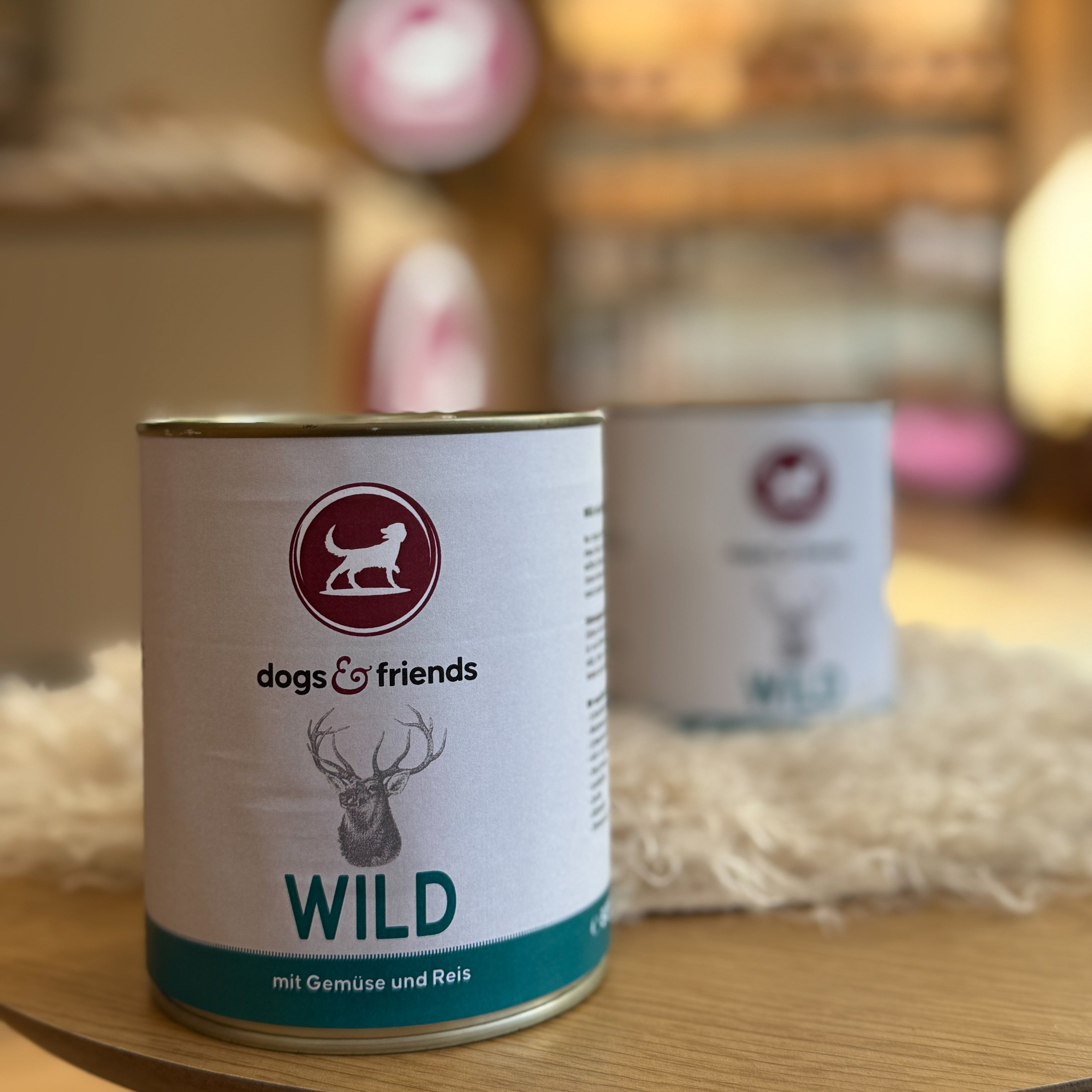 dogs&friends Wild mit Gemüse und Reis