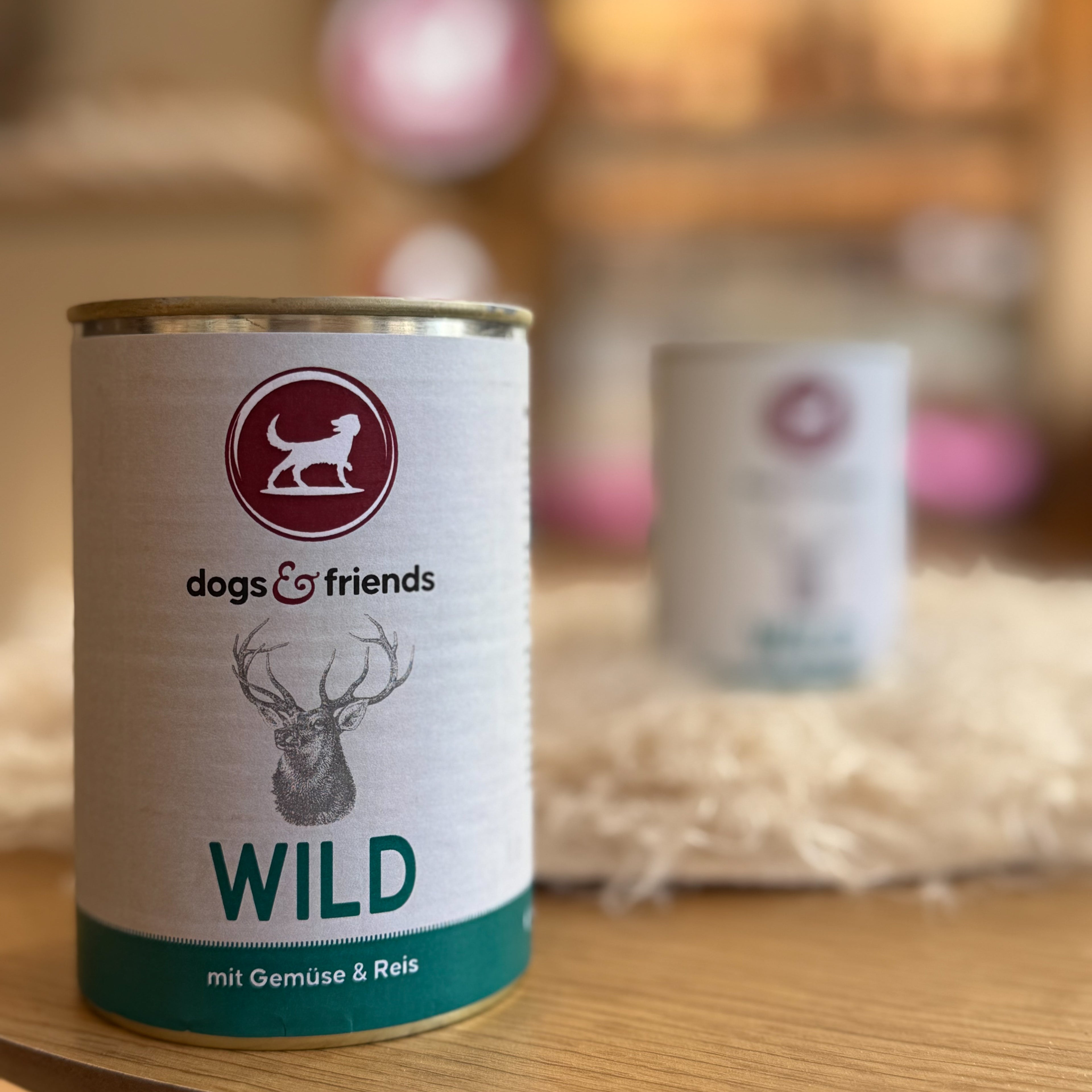dogs&friends Wild mit Gemüse und Reis