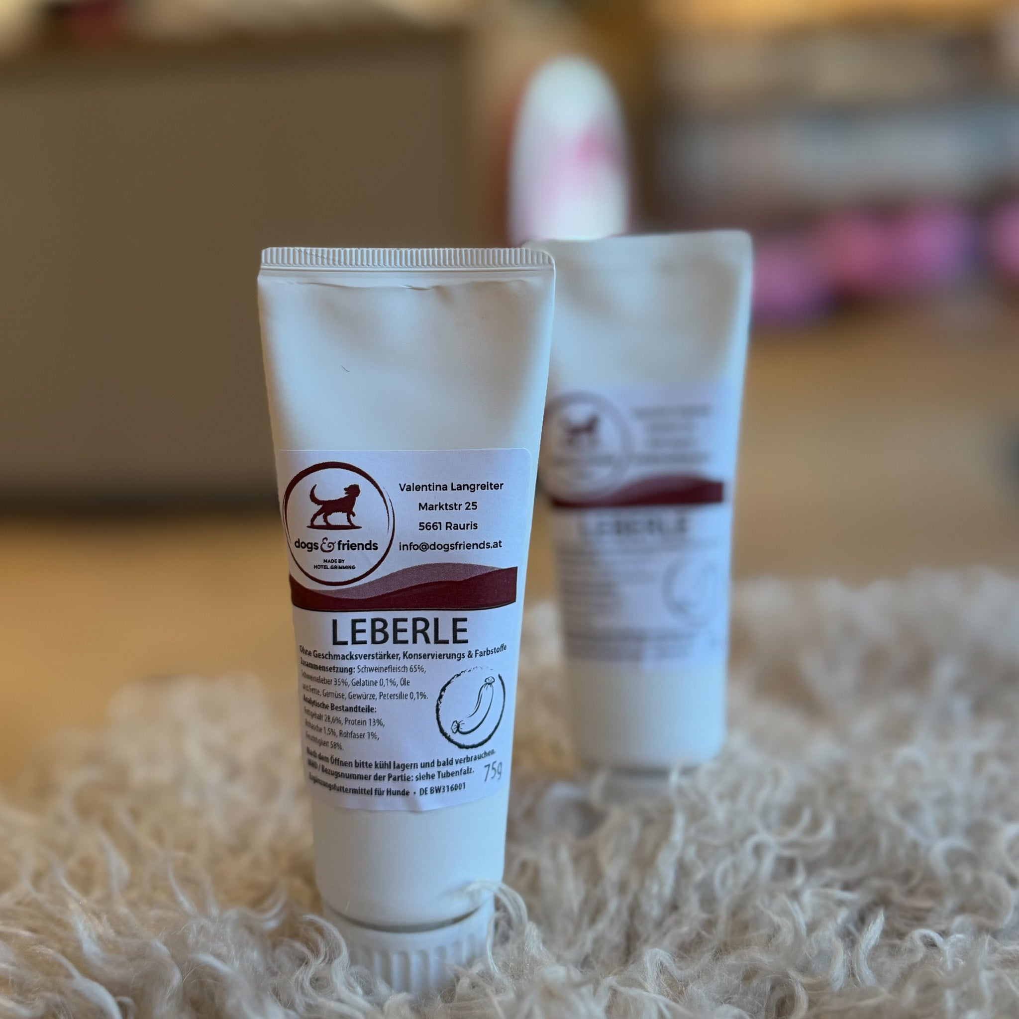 dogs&friends Tube „Leberle” 75g