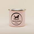 Emaille Tasse – dogs & friends