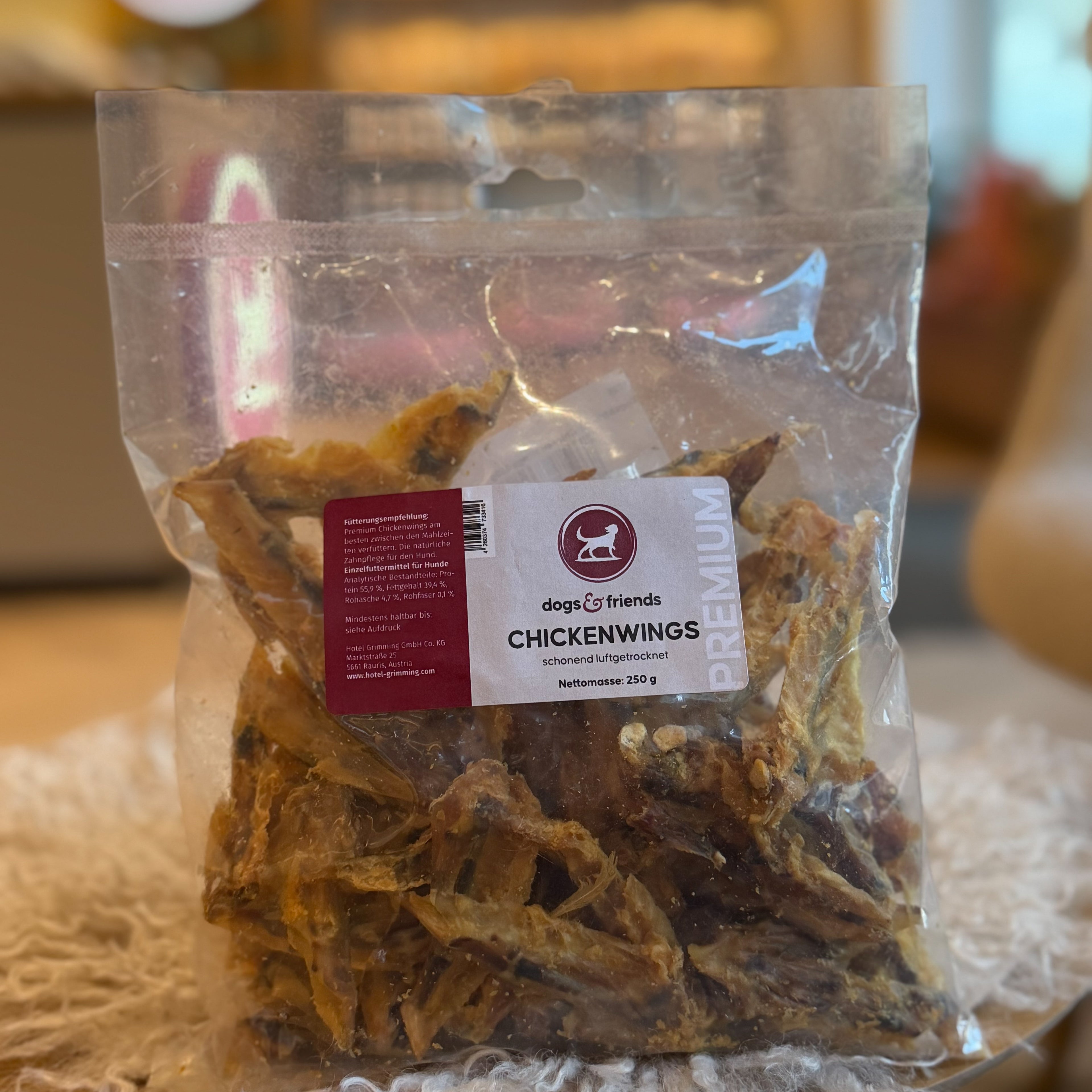 dogs&friends Chicken Wings 250g