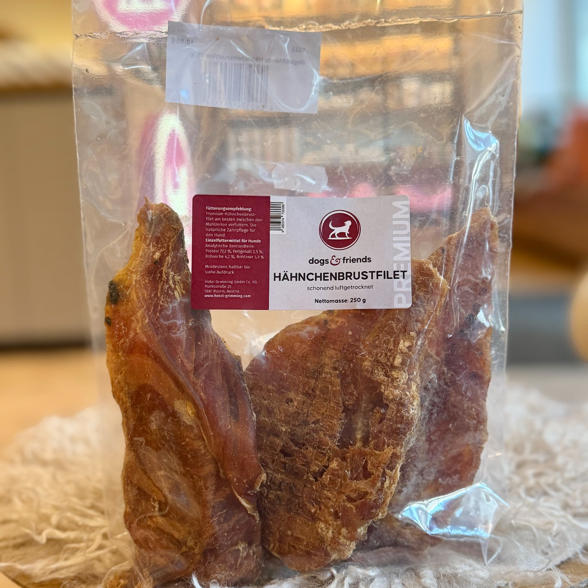 dogs&friends Hähnchenbrustfilet 250g