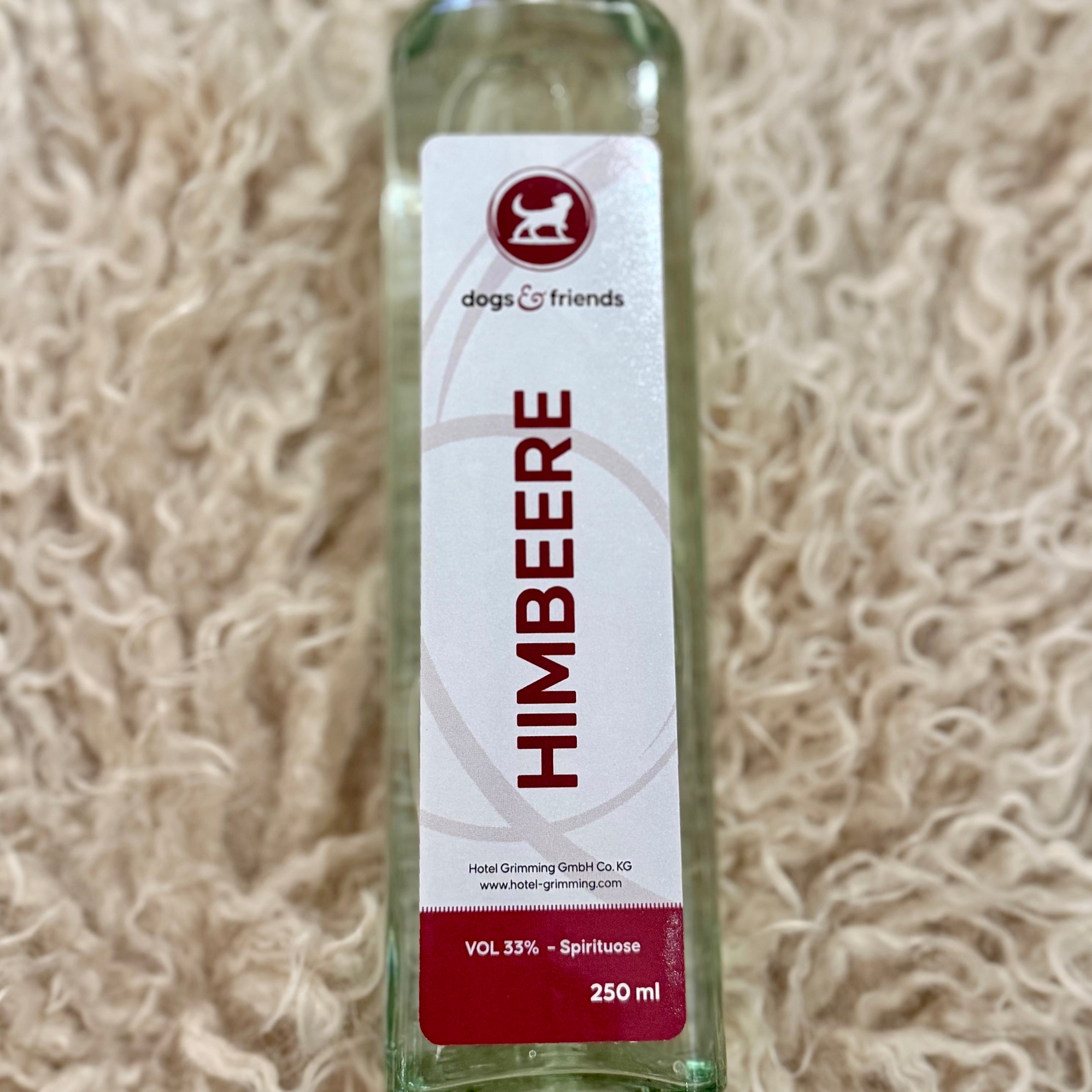 dogs&friends Schnaps „Himbeere“ 250ml