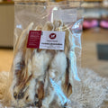 dogs&friends Kaninchenohren mit Fell 100g