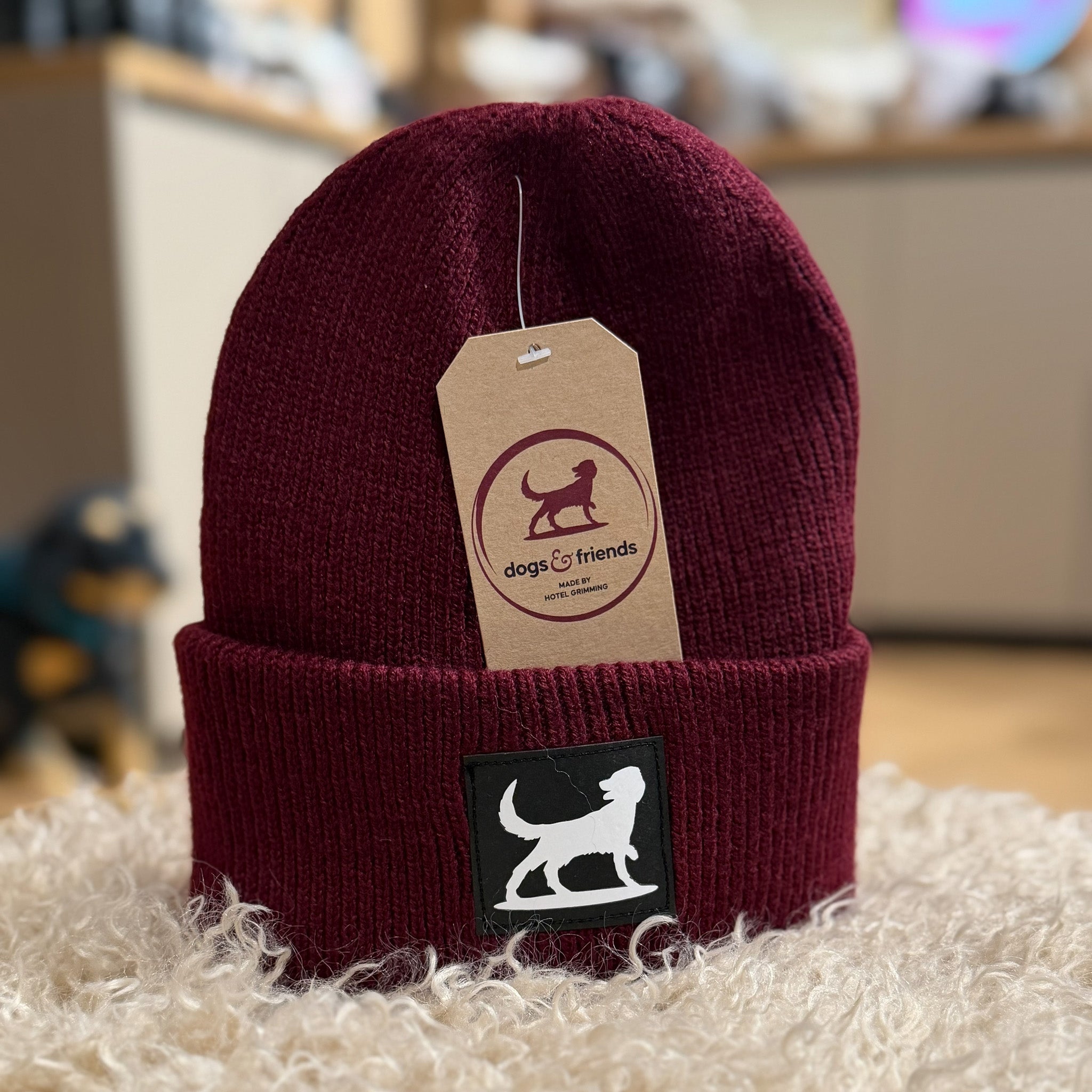 dogs&friends Mützen (großes Logo)